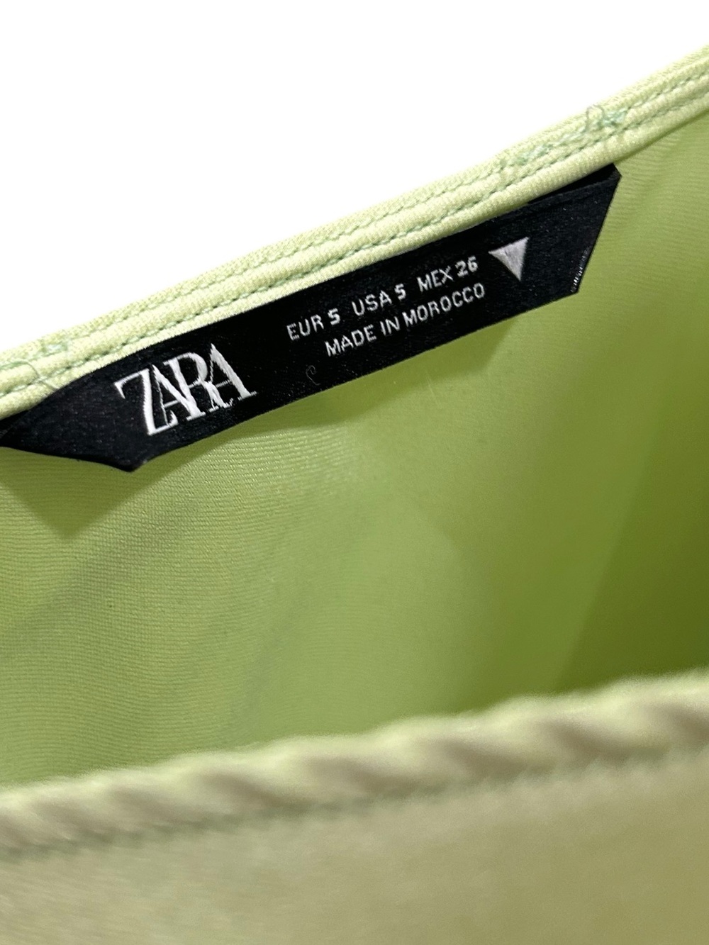 ZARA Satin Strappy Open Back Slip Maxi Dress - Picture 9 of 9
